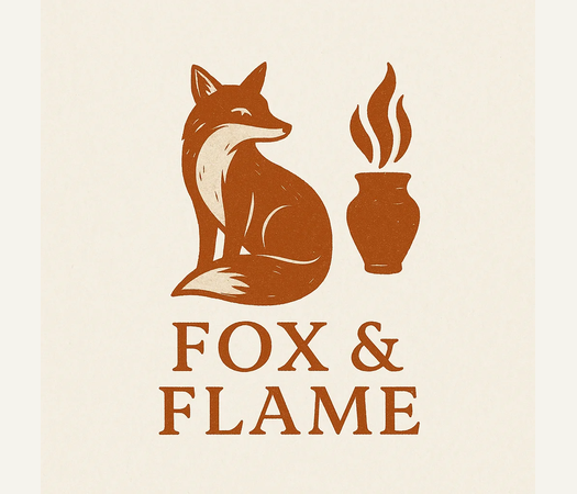 Fox & Flame Pottery logo